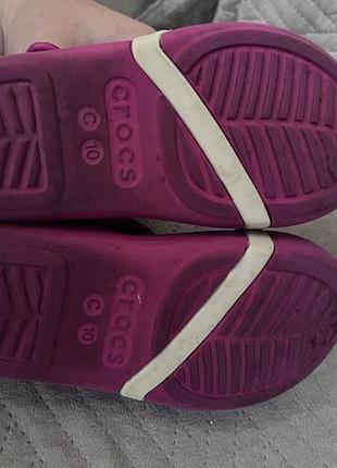 Crocs для дівчинки 6