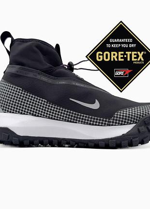 Кроссовки nike acg mauntain hight black/white 42 44