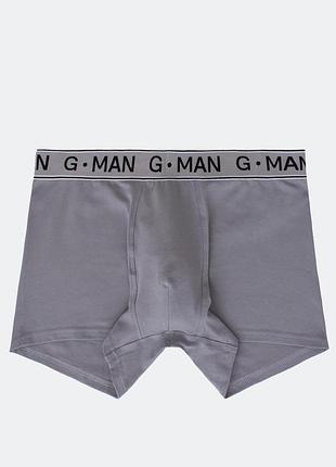 Трусы боксеры мужские хлопковые giulia g-man 20401/60 m bordo-maroon, эластичные, однотонные