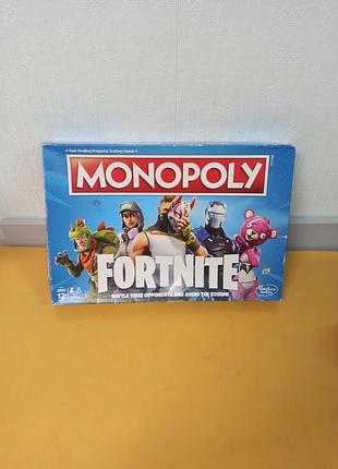 Настольная игра монополия monopoly fortnite board game hasbro англ.