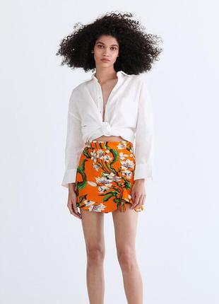 Яскраві шорти спідниця zara