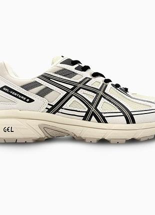 Кроссовки asics gel-venture 6 beige/black
