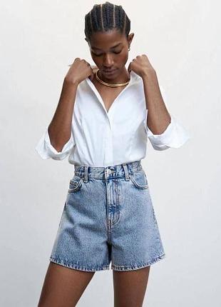 Шорти бермуди мом шорти zara