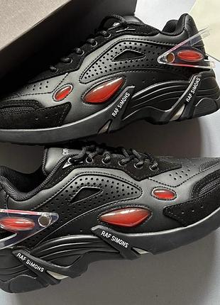 Adidas x raf simons cylon-21 black red 41 44