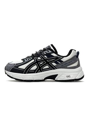Кроссовки asics gel-venture 6 white grey black 37