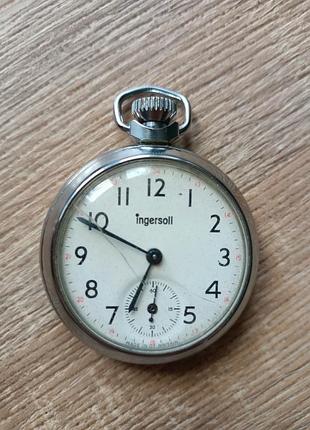 Вінтажний кишеньковий годинник ingersoll