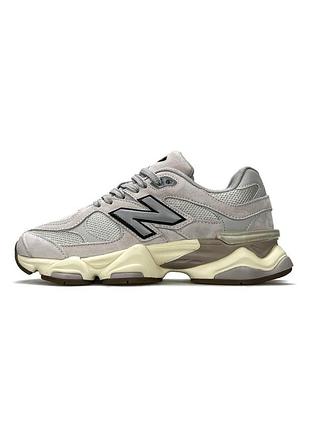 Кросівки new balance 9060 light grey beige 41
