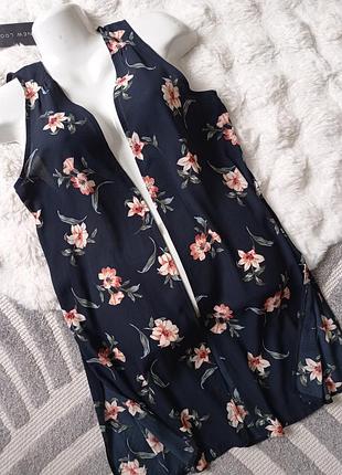 Жилет женский в цветочный принт new look