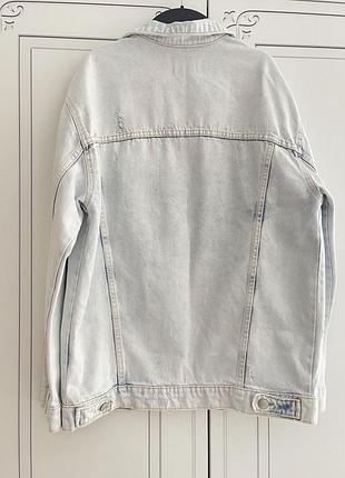 Джинсова куртка zara 2