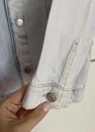 Джинсова куртка zara 6