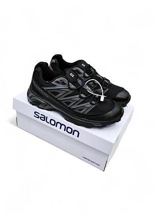 Мужские кроссовки salomon xt-6 expanse черные