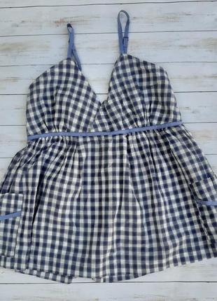 Бавовняна майка в клітинку