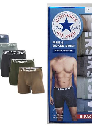 Чоловічі труси converse (набір 5 шт). оригінал. з сша. нові