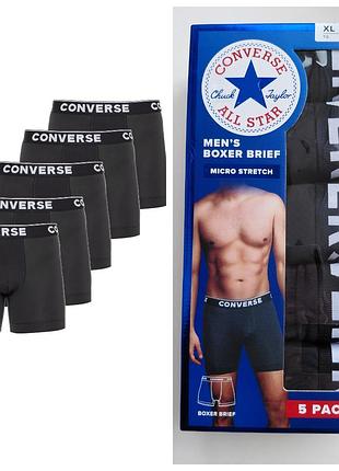 Чоловічі труси converse (набір 5 шт). оригінал. з сша. нові