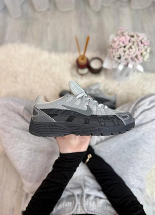 Кроссовки nike p-6000 найк п-6000 серые для мужчин удобные и легкие стильные и удобные