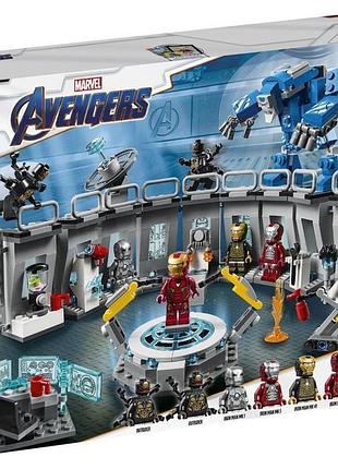 Lego super heroes лаборатория железного человека 76125