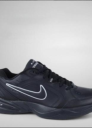 Кроссовки nike air monarch черные для мужчин большие размеры удобные и комфортные 50