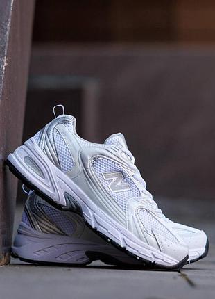 Кроссовки new balance 530 нью баланс 530 белые для женщин легкие и мягкие для активного отдыха