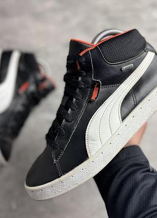 Кроссовки женские puma gore-tex (39 (25 см))