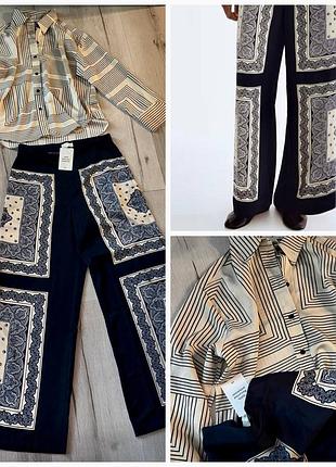 Продам набором рубашку, брюки h&m