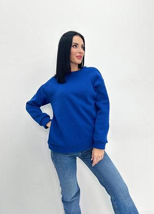 Женский теплый батник "wear" турция оптом | норма и батал электрик, 50-52