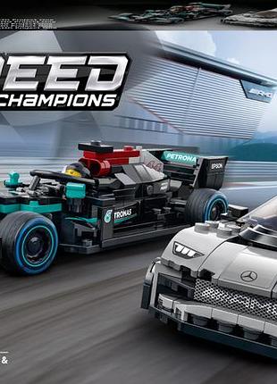 Lego speed champions mercedes-amg f1 w12 e performance и mercedes-amg project one 76909