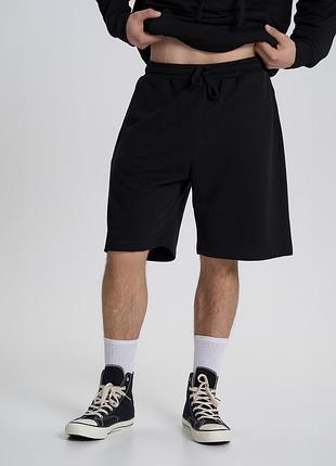 Шорти чоловічі щільні великих розмірів чорного кольору, 4xl