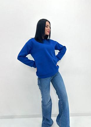 Женский теплый батник "wear" турция оптом | норма и батал электрик, 42-44