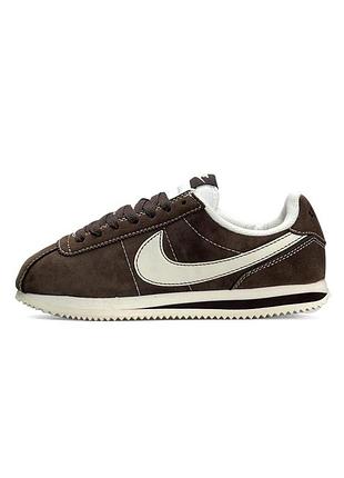 Nike cortez w brown beige