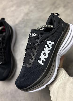 Кроссовки женские hoka bondi 8 wide (широка колодка) (38 (24 см))