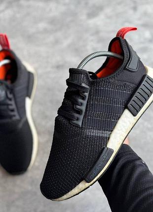 Кроссовки мужские adidas nmd чорні кросівки (42 (27 см))