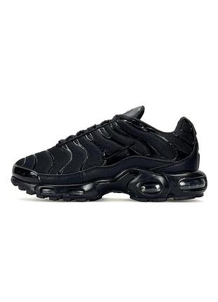 Кроссовки nike air max plus all black 43 45