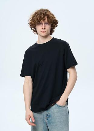 Футболка мужская больших размеров черная, 3xl