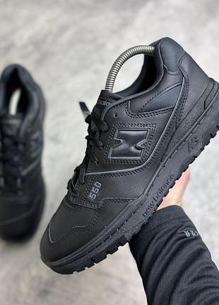 Кросівки чоловічі new balance 550 black (42,5 (27 см))