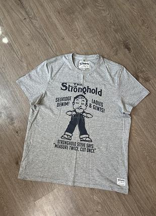The stronghold “selvedge denim” t-shirt чоловіча футболка