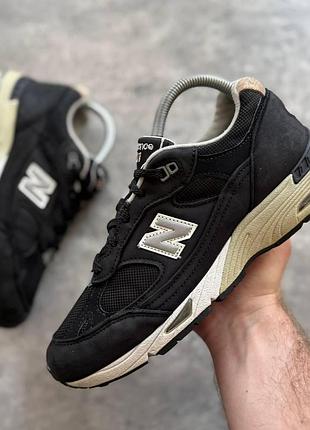 Кроссовки женские new balance 991 black (40 (25 см))
