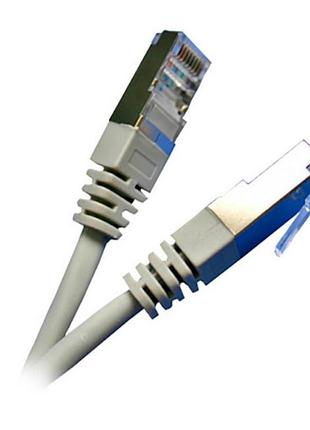 Патч-корд kingda kd-paft4200gy rj45/ftp/cat. 5e/24awg/cu 2м сірий