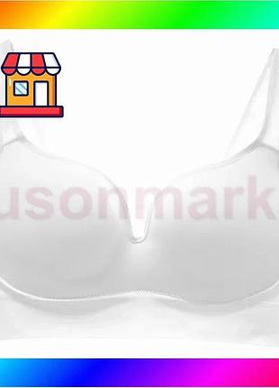Bs жіночий 3d топ best mix 839#u з моделюючим ефектом пушап з глибоким декольте білий s bas77/n