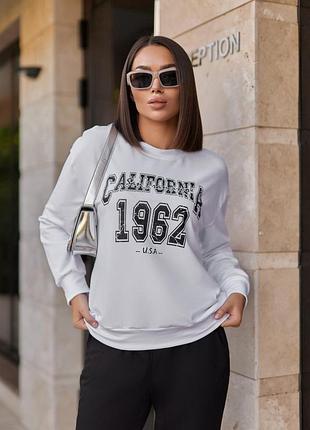 Спортивный женский костюм двунитка mason батал 54-56, черный
