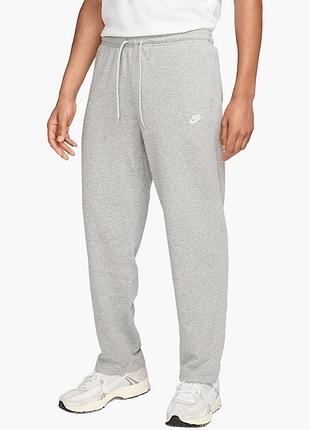 Штани чоловічі nike sportswear club ft oh pant grey hq4422-063