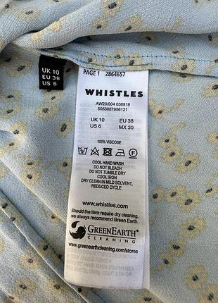 Жіноча сукня whistles у квітковий принт 4