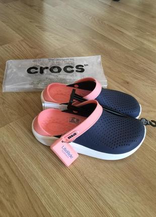 Скидка! crocs literide clog, крокси лайт райд клог