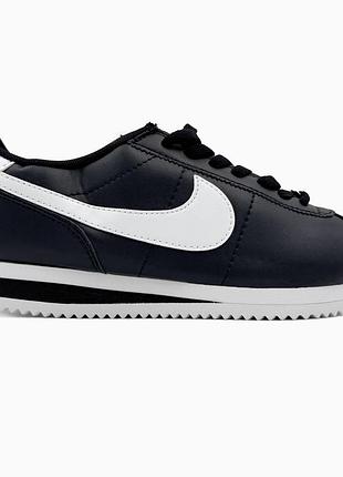 Nike cortez basic black/white