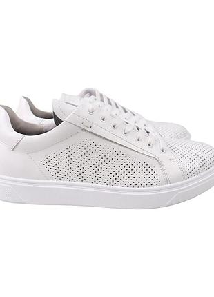 Кеды мужские maxus shoes белые натуральная кожа, 48