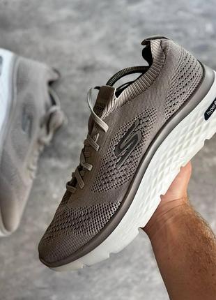 Кроссовки мужские skechers max cushioning elite taupe (45 (29.5 см))