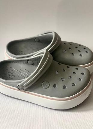 Скидка! crocs platform, крокси сабо на платформе