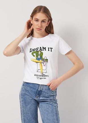 Футболка женская frekans 186531 xl белая (2200004930077)