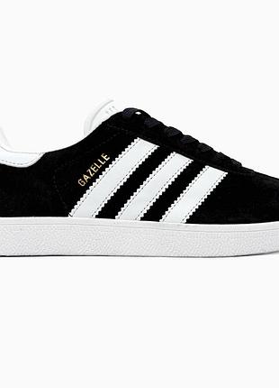 Кроссовки adidas gazelle black/white