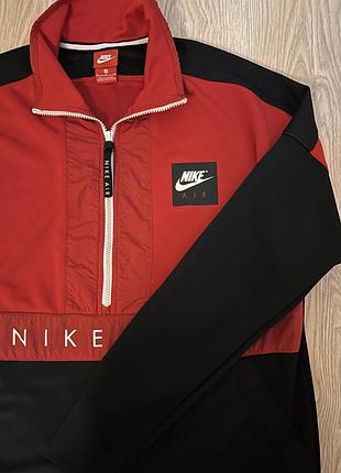 Спортивна кофта анорак nike sportswear air half-zip top