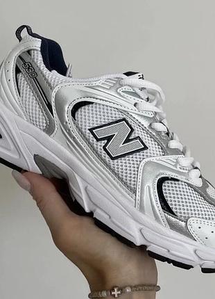 Кроссовки new balance 530 silver